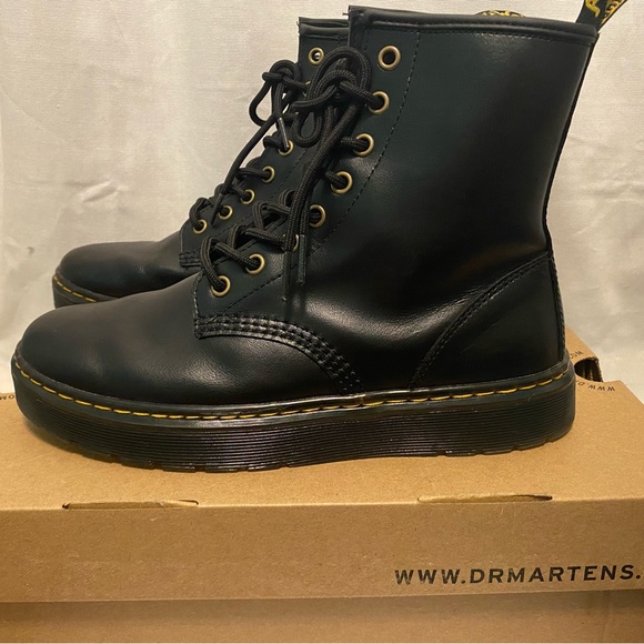 Dr. Martens Shoes Dr Martin Zavala Black Combat Boots Poshmark